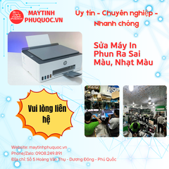 Máy In Phun Ra Sai Màu, Nhạt Màu – Dịch Vụ Sửa Chữa Phú Quốc | Máy Tính Phú Quốc | Vi Tính Hải Đăng