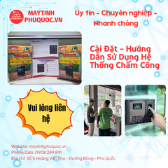 Cài Đặt – Hướng Dẫn Sử Dụng Hệ Thống Chấm Công Chuẩn, Dễ Dùng – Dịch Vụ Hỗ Trợ Cài Đặt Phú Quốc | Máy Tính Phú Quốc | Vi Tính Hải Đăng