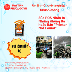 Máy POS Không Kết Nối WiFi / Mạng Chập Chờn – Dịch Vụ Sửa Chữa Phú Quốc | Máy Tính Phú Quốc | Vi Tính Hải Đăng