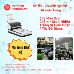 Máy Scan Chậm / Scan Nhiều Trang Bị Gián Đoạn / Tốc Độ Giảm – Dịch Vụ Sửa Chữa Phú Quốc | Máy Tính Phú Quốc | Vi Tính Hải Đăng