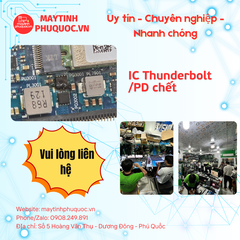 IC Thunderbolt/PD chết – Dịch Vụ Sửa Chữa Phú Quốc | Máy Tính Phú Quốc | Vi Tính Hải Đăng