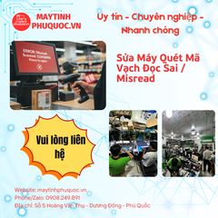 Sửa Máy Quét Mã Vạch Đọc Sai / Misread – Dịch Vụ Sửa Chữa Phú Quốc | Máy Tính Phú Quốc | Vi Tính Hải Đăng