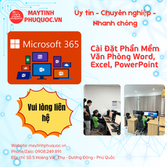 Cài Đặt Phần Mềm Văn Phòng Word, Excel, PowerPoint – Dịch Vụ Hỗ Trợ Cài Đặt Phú Quốc | Máy Tính Phú Quốc | Vi Tính Hải Đăng