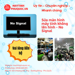 Sửa Màn Hình Không lên hình – No Signal – Dịch Vụ Sửa Chữa PC Phú Quốc | Máy Tính Phú Quốc | Vi Tính Hải Đăng