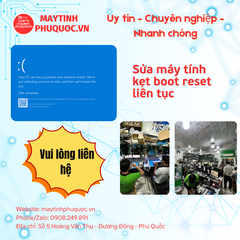 Sửa Máy Tính Kẹt Boot, Reset Liên Tục – Dịch Vụ Sửa Chữa PC Phú Quốc | Máy Tính Phú Quốc | Vi Tính Hải Đăng