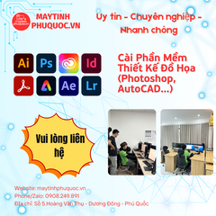 Cài Phần Mềm Thiết Kế Đồ Họa (Photoshop, AutoCAD…) – Dịch Vụ Hỗ Trợ Cài Đặt Phú Quốc | Máy Tính Phú Quốc | Vi Tính Hải Đăng