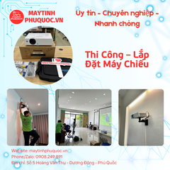 Thi Công Lắp Đặt Máy Chiếu Chuyên Nghiệp – Dịch Vụ Lắp Đặt Máy Chiếu Phú Quốc | Máy Tính Phú Quốc | Vi Tính Hải Đăng