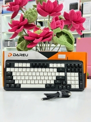 Bàn phím máy tính DAREU EK98 White-Black,dream switch