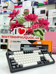 Bàn phím máy tính DAREU EK98 White-Black,dream switch