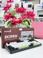 Bàn phím Edra EK398W Black-White-Green