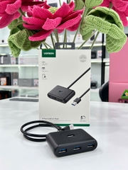 Bộ chia Hub USB 3.0 4 cổng màu đen dài 50cm Ugreen