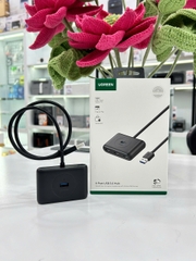 Bộ chia Hub USB 3.0 4 cổng màu đen dài 50cm Ugreen