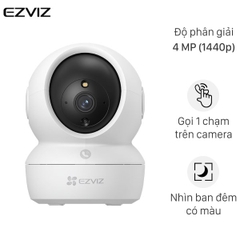Camera EZVIZ H6C Pro 4MP – Quay 360°, Đàm thoại, Phát hiện chuyển động, Chính hãng