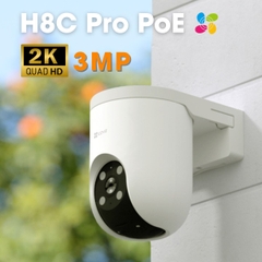 Camera Wifi Ezviz H8C 3MP 2K – Camera Ngoài Trời Quay Quét 360°