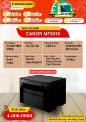 Máy in Canon đa chức năng MF-3010(AE)