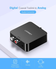 Bộ chuyển audio quang Coaxial sang AV RCA Ugreen 30523