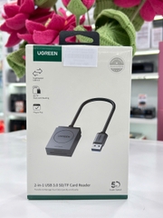Đầu đọc thẻ USB 3.0 hỗ trợ SD/TF (CR127)(Ugreen 20250