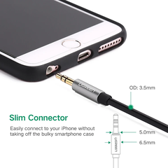Dây Cáp Audio 3.5mm Hai Đầu Đực UGREEN AV119 Mạ Vàng 24K | Phú Quốc