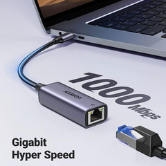 Bộ Chuyển Đổi Type-C Sang LAN 1Gbps UGREEN 15637  Phú Quốc