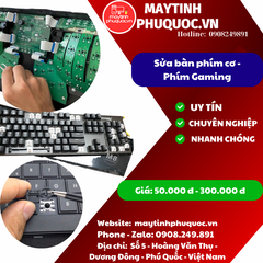 Sửa bàn phím cơ - phím gaming  - Dịch vụ sửa bàn phím cơ | Vi Tính Phú Quốc | Máy Tính Phú Quốc | Vi Tính Hải Đăng