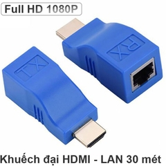 HDMI sang LAN 30m (Xanh/Đen)