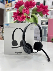 Tai Nghe Logitech H151 – Tai Nghe Văn Phòng, Học Online, Chất Lượng Âm Thanh Tốt, Micro Lọc Ồn