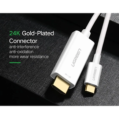 Cáp chuyển USB Type C ra HDMI 1.5m (MM121) Ugreen