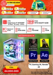 PC Gaming 2K – Render 4K | i7 12700F | RTX 4070 12GB | RAM 32GB | SSD 1TB