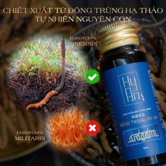 Đông trùng Hy An (6 lọ) - thức uống bảo vệ sức khoẻ, tăng tường thể lực, phục hồi nhanh, nuôi dưỡng làn da, cải thiện trí não, tim mạch, dongtrunghathao sam  hanquoc đông  trùng hạ thảo vitamin