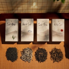 Hộp Tứ Đại Danh trà Việt Nam
