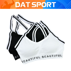 ÁO BRA TẬP GYM YOGA NỮ - BEAUTIFUL