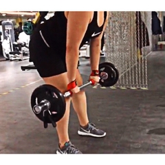 GĂNG TAY TẬP GYM - DÂY KÉO LƯNG - TRAP VALEO VẢI