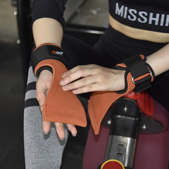 GĂNG TAY TẬP GYM - DÂY KÉO LƯNG DA BÒ DATX , DX161