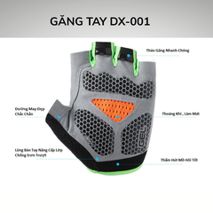 Găng tay tập gym DATX  , DX-001