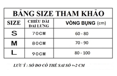 ĐAI LƯNG TẬP GYM VẢI VALEO 1107