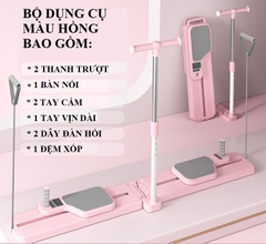 Bộ Dụng Cụ Pilates Tập Thể Dục Đa Năng Giúp Bụng Săn Chắc , Thon Gọn  , Đốt Calo Hiệu Quả Tại Nhà - PLT1