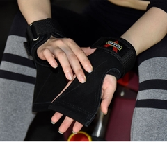 GĂNG TAY TẬP GYM - DÂY KÉO LƯNG VALEO DA BÒ (Lifting Straps)
