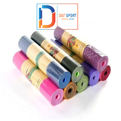 THẢM YOGA 8MM 2 LỚP THƯỜNG - T82
