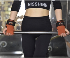 GĂNG TAY TẬP GYM - DÂY KÉO LƯNG VALEO DA BÒ (Lifting Straps)