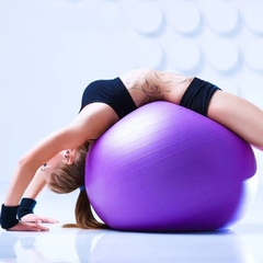 Bóng Tập Yoga Gym Trơn - Bóng Yoga Có Gai Massage Size 65cm Cao Cấp
