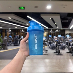 Bình Lắc Thể Thao DAT SPORT 450ml - Nhựa PP5 - Chia Vạch Nước - Tặng Kèm Con Lắc Lò Xo DSP01