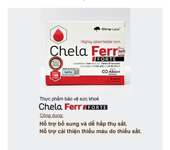 Sắt Chela Ferr® Forte -Olimp Labs
