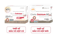Canxi Chela Calcium D3 cho bé từ 6 tuổi và người lớn