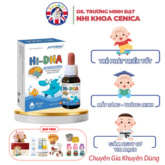 Hi-DHA Cho Trẻ Sơ Sinh - DHA Từ Gan Cá Tuyết