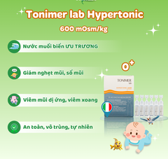 Nước Muối Ưu Trương Tonimer lab Hypertonic Dạng Tép