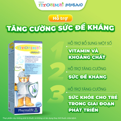Siro FITOBIMBI IMMUNO Hỗ Trợ Tăng Đề Kháng Cho Trẻ