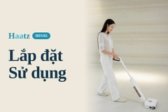 Máy lau nhà Haatz HSV65: Hướng dẫn Lắp đặt - Sử dụng - Bảo quản