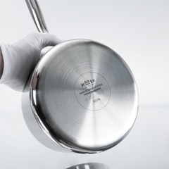 Quánh inox 316 đúc nguyên khối, size 18cm