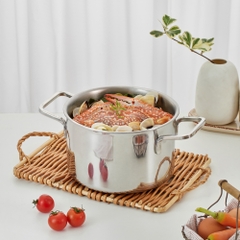 Bộ nồi hàng không, Inox đúc liền khối - INCHEON