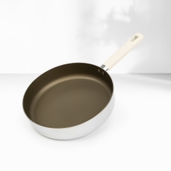Chảo rán siêu chống dính Titanium Aura, size 24 cm, thành đứng